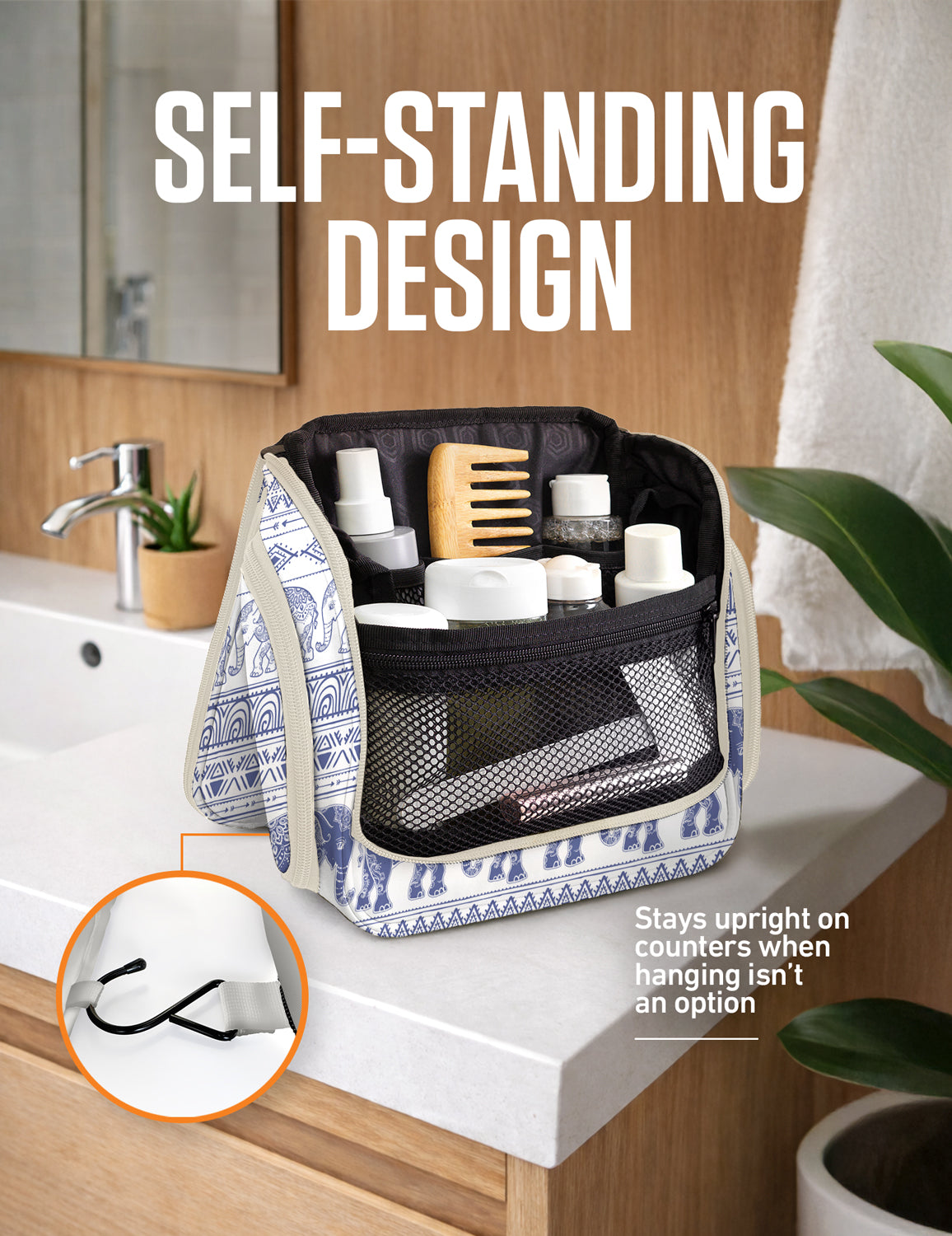 Hanging Travel Toiletry Bag